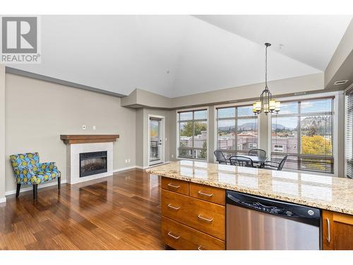 2142 Vasile Road Unit# 412, Kelowna, BC - Indoor With Fireplace