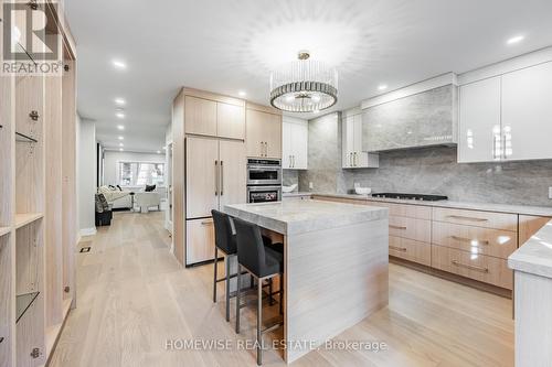 93 Helena Avenue, Toronto, ON - Indoor Photo Showing Kitchen With Upgraded Kitchen