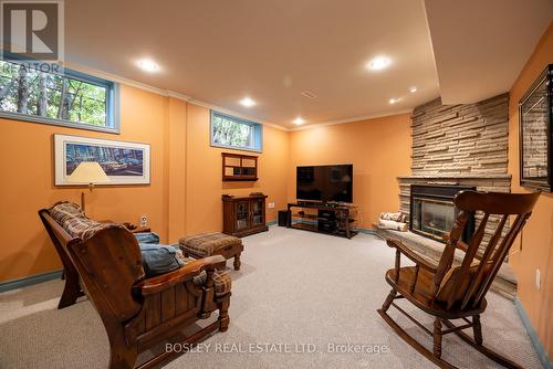 195 Upper Canada Drive, Toronto, ON - Indoor With Fireplace