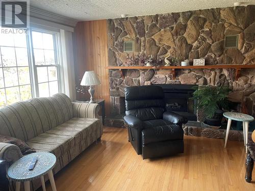 3 Octagon Heights, Paradise, NL - Indoor Photo Showing Living Room With Fireplace