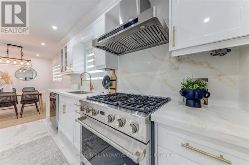 35 Kirkdene Drive, Toronto, ON - Indoor Photo Showing Kitchen With Upgraded Kitchen