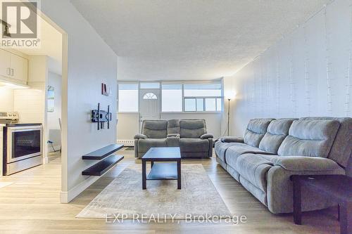 407 - 215 Glenridge Avenue, St. Catharines, ON - Indoor Photo Showing Living Room