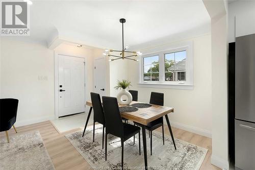 3521 Dominion Boulevard, Windsor, ON - Indoor Photo Showing Dining Room