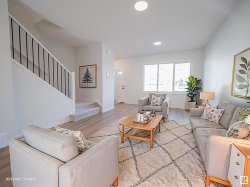 9324 229 St Nw, Edmonton, AB - Indoor Photo Showing Living Room