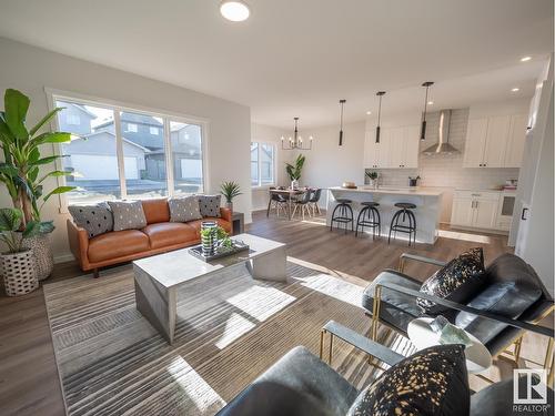 2241 193A St Nw, Edmonton, AB - Indoor Photo Showing Living Room