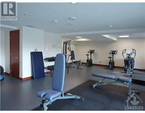 234 Rideau Street Unit#1501, Ottawa, ON - Indoor Photo Showing Gym Room