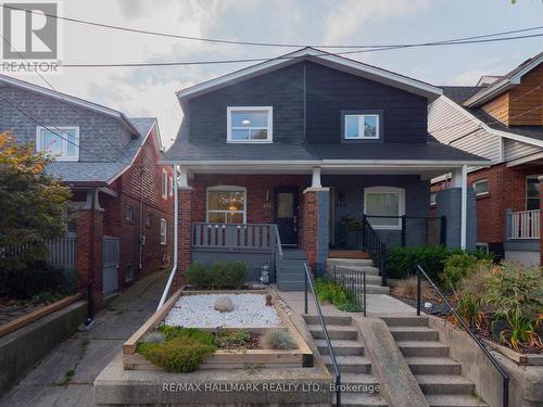 414 Jones Avenue, Toronto, ON - Outdoor With Deck Patio Veranda With Facade