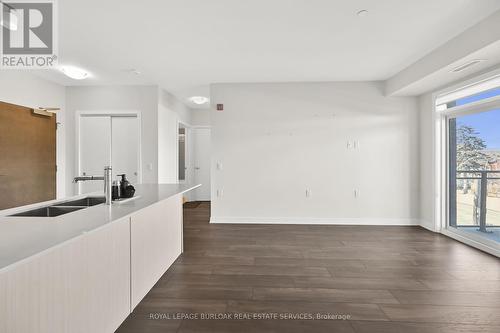 312 - 320 Plains Road E, Burlington, ON - Indoor Photo Showing Kitchen With Double Sink