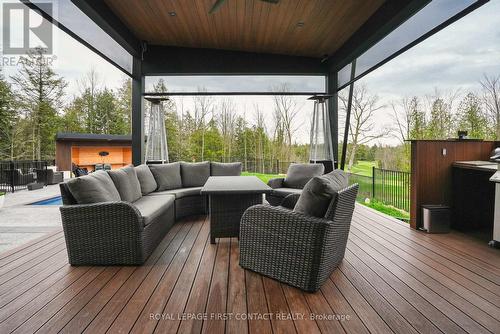 2761 Lockhart Road, Innisfil, ON - Outdoor With Deck Patio Veranda With Exterior