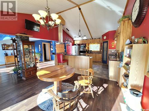 Carlson Acreage, Meadow Lake Rm No.588, SK - Indoor Photo Showing Dining Room