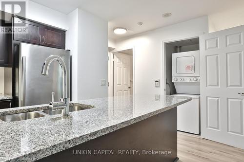 1603 - 19 Grand Trunk Crescent, Toronto, ON - Indoor Photo Showing Kitchen With Double Sink