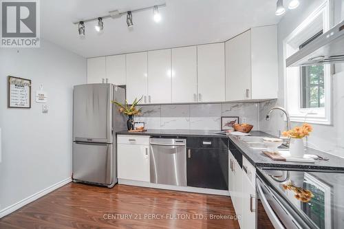 1 Plum Tree Way, Toronto, ON - Indoor Photo Showing Kitchen With Stainless Steel Kitchen