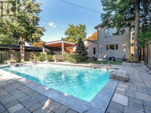 4 Child Drive, Aurora, ON - Outdoor With In Ground Pool