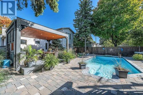 4 Child Drive, Aurora, ON - Outdoor With In Ground Pool With Deck Patio Veranda