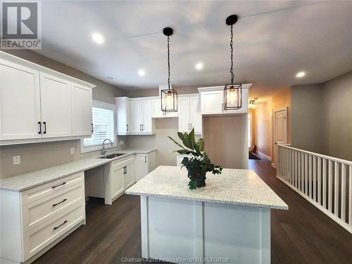 2 Jonathan Street, Chatham, ON - Indoor Photo Showing Kitchen With Double Sink With Upgraded Kitchen