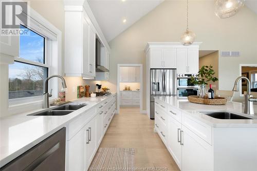 1696 Caille Avenue, Lakeshore, ON - Indoor Photo Showing Kitchen With Double Sink With Upgraded Kitchen