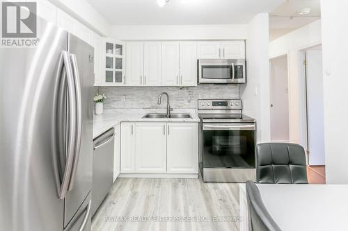 305B - 211 Forum Drive, Mississauga, ON - Indoor Photo Showing Kitchen With Stainless Steel Kitchen With Double Sink