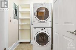 Laundry across from bathroom - 