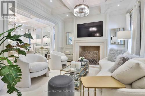 185 Dawlish Avenue, Toronto, ON - Indoor Photo Showing Living Room With Fireplace