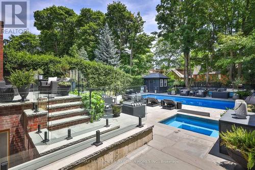 185 Dawlish Avenue, Toronto, ON - Outdoor With In Ground Pool With Backyard