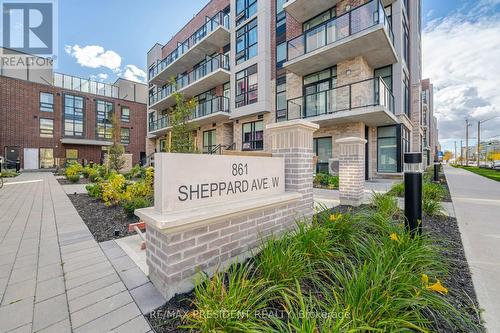 41 - 861 Sheppard Avenue W, Toronto, ON - Outdoor With Balcony With Facade