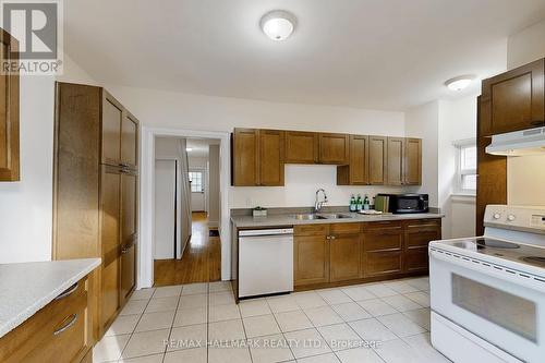 156 Westlake Avenue, Toronto, ON - Indoor Photo Showing Kitchen With Double Sink