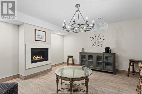 13 Holly Street, Kingsville, ON - Indoor Photo Showing Living Room With Fireplace