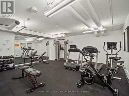 810 - 650 King Street W, Toronto, ON - Indoor Photo Showing Gym Room