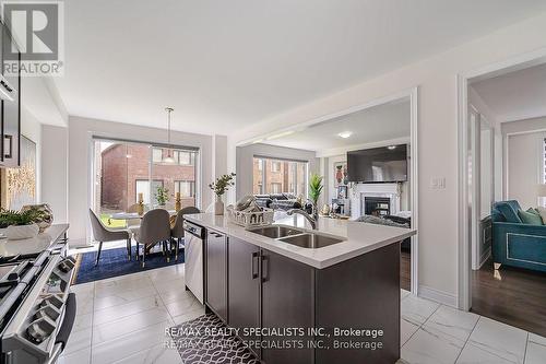 43 Petch Avenue, Caledon, ON - Indoor Photo Showing Kitchen With Double Sink