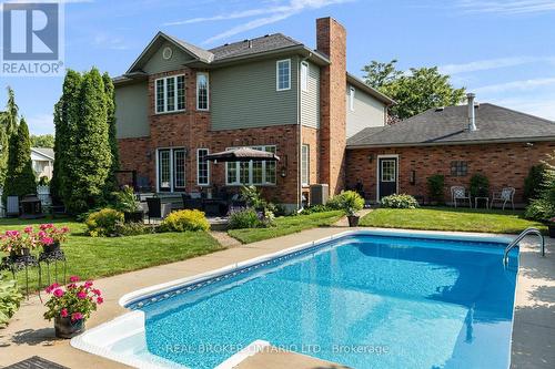 8670 Crayton Court, North Perth, ON - Outdoor With In Ground Pool