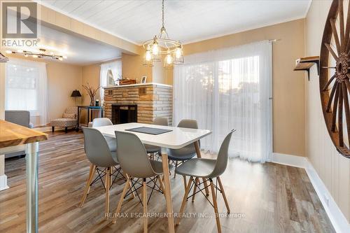 4105 Tufford Road, Lincoln, ON - Indoor Photo Showing Dining Room With Fireplace