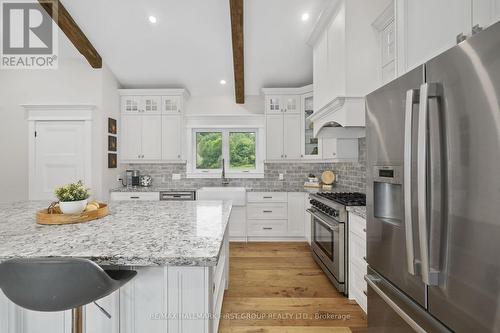 3229 Garland Road, Hamilton Township, ON - Indoor Photo Showing Kitchen With Stainless Steel Kitchen With Upgraded Kitchen