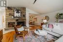 647C Ravenshoe Road, Uxbridge, ON  - Indoor Photo Showing Living Room With Fireplace 