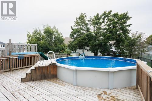 16 Lang Court, Kawartha Lakes (Lindsay), ON - Outdoor With Above Ground Pool With Backyard