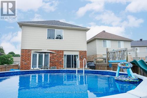 16 Lang Court, Kawartha Lakes (Lindsay), ON - Outdoor With Above Ground Pool With Exterior