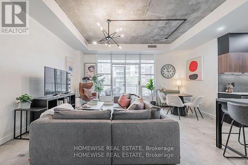 308 - 19 Brant Street, Toronto, ON - Indoor Photo Showing Living Room