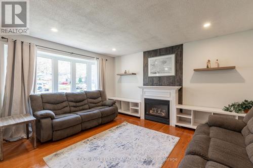 34 Blue Ridge Crescent, London, ON - Indoor Photo Showing Living Room With Fireplace