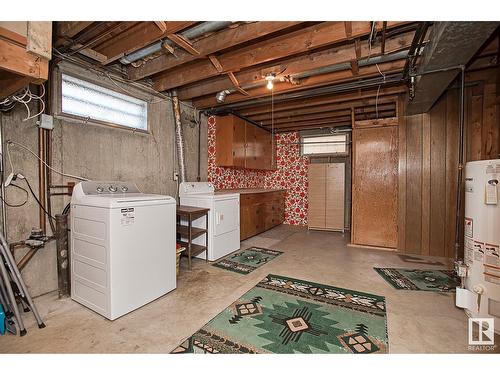 7616 130 Av Nw, Edmonton, AB - Indoor Photo Showing Laundry Room