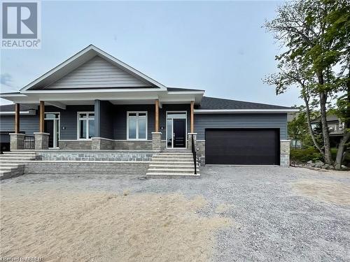 *Previously built model for representation purposes - 22 Silver Maple Lane, North Bay, ON - Outdoor With Deck Patio Veranda With Facade