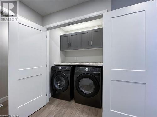 Main floor laundry *previously built model - 22 Silver Maple Lane, North Bay, ON - Indoor Photo Showing Laundry Room