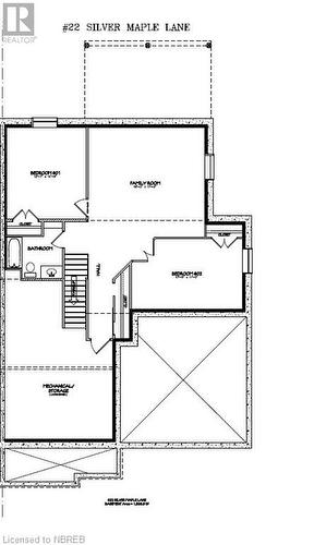 22 Silver Maple basement floorplan - 22 Silver Maple Lane, North Bay, ON - Other