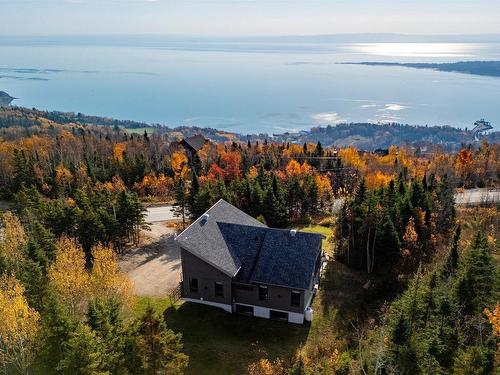 Photo aÃ©rienne - 410 Ch. Catherine-Delzenne, Les Éboulements, QC - Outdoor With View