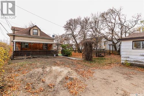 414 Ussher Street, Kerrobert, SK - Outdoor With Deck Patio Veranda