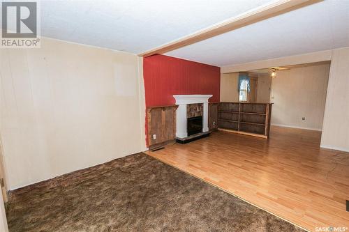 414 Ussher Street, Kerrobert, SK - Indoor With Fireplace