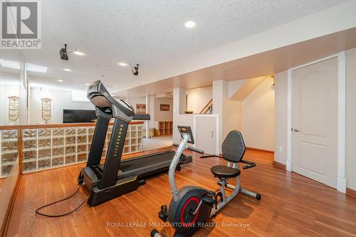 697 Auger Terrace, Milton, ON - Indoor Photo Showing Gym Room