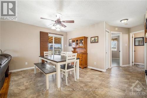 615 County Rd 9 Road, Alfred & Plantagenet, ON - Indoor Photo Showing Dining Room