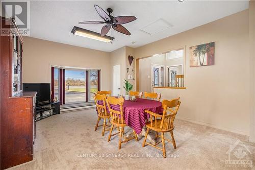 615 County Rd 9 Road, Alfred & Plantagenet, ON - Indoor Photo Showing Dining Room