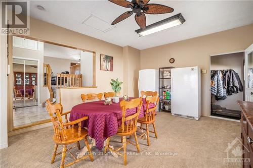 615 County Rd 9 Road, Alfred & Plantagenet, ON - Indoor Photo Showing Dining Room