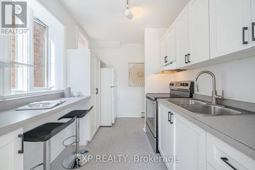 59 Columbine Ave, Toronto, ON - Indoor Photo Showing Kitchen With Double Sink