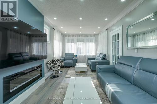 62 Harold Street, Oshawa (Central), ON - Indoor Photo Showing Living Room With Fireplace